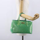 LOUIS VUITTON Monogram Vernis Wilshire PM Bag Blue Galatic M93646 LV Auth BA8342-22