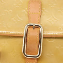 LOUIS VUITTON Monogram Vernis Christie GM Shoulder Bag Beige M91147 Auth BA8343-18