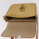 LOUIS VUITTON Monogram Vernis Christie GM Shoulder Bag Beige M91147 Auth BA8343-19