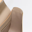 LOUIS VUITTON Monogram Vernis Christie GM Shoulder Bag Beige M91147 Auth BA8343-21