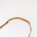 LOUIS VUITTON Monogram Vernis Christie GM Shoulder Bag Beige M91147 Auth BA8343-9