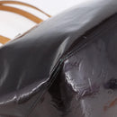 LOUIS VUITTON Monogram Vernis Bellevue GM Tote Bag Amarante M93589 Auth BA8346-15