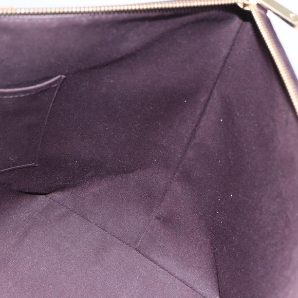 LOUIS VUITTON Monogram Vernis Bellevue GM Tragetasche Amarante M93589 Auth BA8346