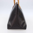 LOUIS VUITTON Monogram Vernis Bellevue GM Tragetasche Amarante M93589 Auth BA8346-4