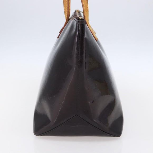 LOUIS VUITTON Monogram Vernis Bellevue GM Tragetasche Amarante M93589 Auth BA8346
