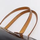 LOUIS VUITTON Monogram Vernis Bellevue GM Tote Bag Amarante M93589 Auth BA8346-14