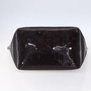 LOUIS VUITTON Monogram Vernis Bellevue GM Tragetasche Amarante M93589 Auth BA8346-5