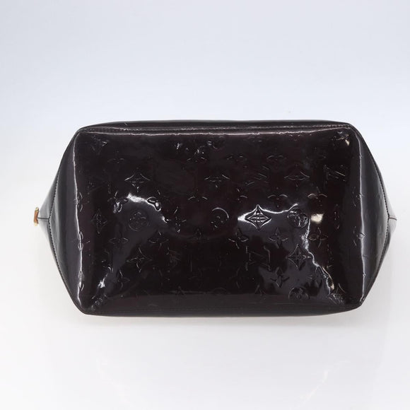 LOUIS VUITTON Monogram Vernis Bellevue GM Tragetasche Amarante M93589 Auth BA8346