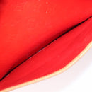 LOUIS VUITTON Monogram Vernis Sutton Hand Bag Red Rouge M91080 LV Auth BA8347-21