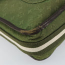 LOUIS VUITTON Monogram Mini Besace Mary Kate Bag TST Khaki M92322 LV Auth BA8348-15