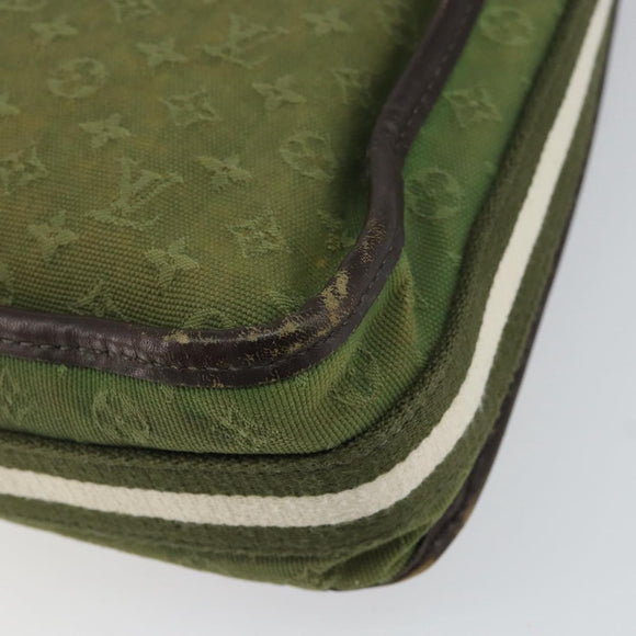 LOUIS VUITTON Monogram Mini Besace Mary Kate Bag TST Khaki M92322 LV Auth BA8348