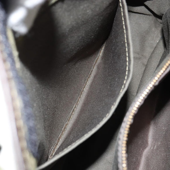 LOUIS VUITTON Monogram Mini Besace Mary Kate Bag TST Khaki M92322 LV Auth BA8348