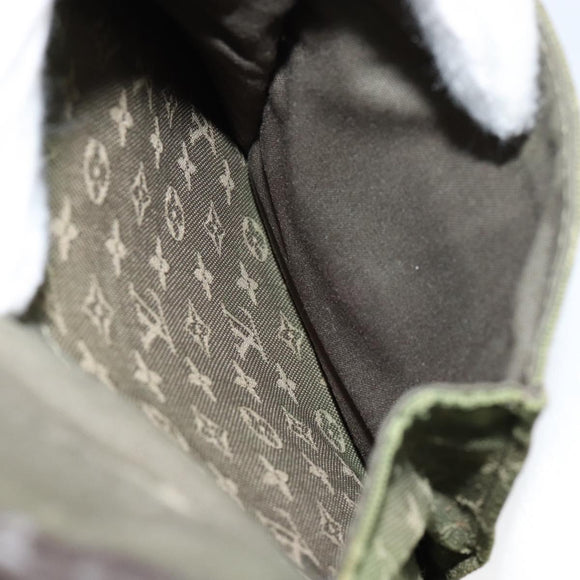 LOUIS VUITTON Monogram Mini Besace Mary Kate Bag TST Khaki M92322 LV Auth BA8348