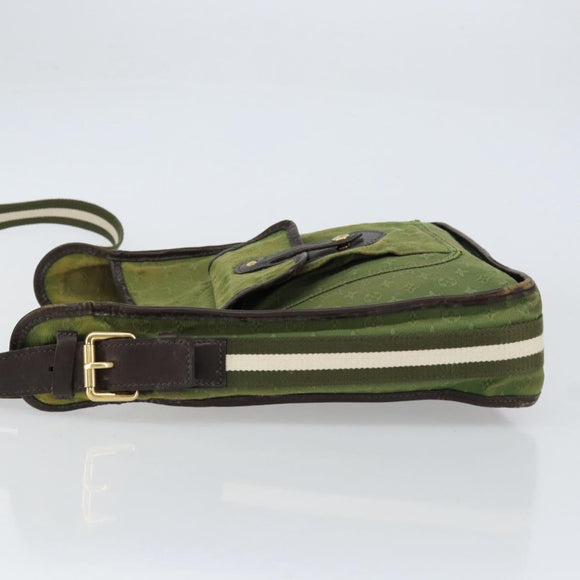 LOUIS VUITTON Monogram Mini Besace Mary Kate Bag TST Khaki M92322 LV Auth BA8348