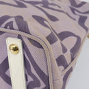 LOUIS VUITTON Cruise Line Taicienne PM Bag Canvas Lila M95680 LV Auth BA8349-9