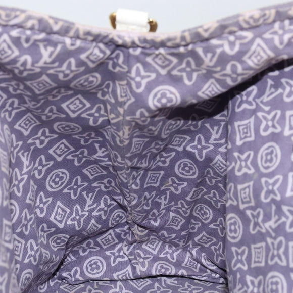 LOUIS VUITTON Cruise Line Taicienne PM Bag Canvas Lila M95680 LV Auth BA8349