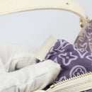 LOUIS VUITTON Cruise Line Taicienne PM Bag Canvas Lila M95680 LV Auth BA8349-12