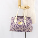LOUIS VUITTON Cruise Line Taicienne PM Bag Canvas Lila M95680 LV Auth BA8349-23