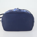 LOUIS VUITTON Ikat Flower Noeful MM Bag 2way Grand blue M94312 LV Auth BA8350-5