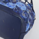 LOUIS VUITTON Ikat Flower Noeful MM Bag 2way Grand blue M94312 LV Auth BA8350-10