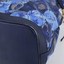 LOUIS VUITTON Ikat Flower Noeful MM Bag 2way Grand blue M94312 LV Auth BA8350-16