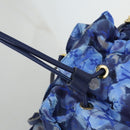 LOUIS VUITTON Ikat Flower Noeful MM Bag 2way Grand blue M94312 LV Auth BA8350-18
