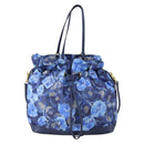 LOUIS VUITTON Ikat Flower Noeful MM Bag 2way Grand blue M94312 LV Auth BA8350-13