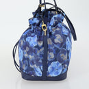 LOUIS VUITTON Ikat Flower Noeful MM Bag 2way Grand blue M94312 LV Auth BA8350-3