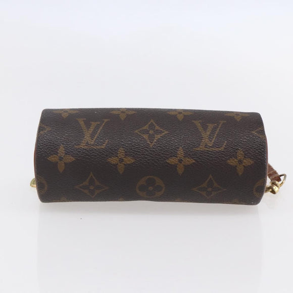 LOUIS VUITTON Monogram Papillon Pouch LV Auth BA8353