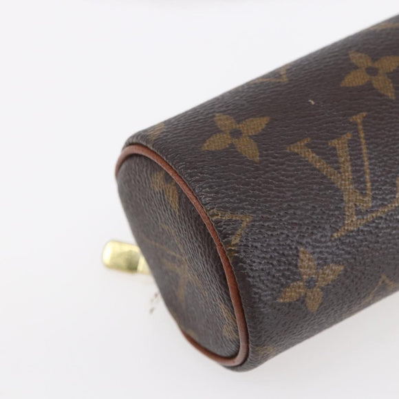 LOUIS VUITTON Monogram Papillon Pouch LV Auth BA8353