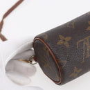 LOUIS VUITTON Monogram Papillon Pouch LV Auth BA8353-17