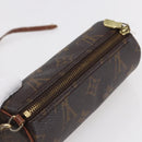 LOUIS VUITTON Monogram Papillon Pouch LV Auth BA8353-6