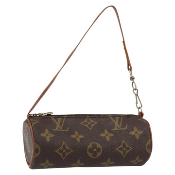 LOUIS VUITTON Monogram Papillon Pouch Pouch LV Auth BA8355