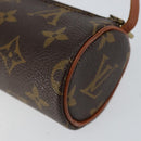 LOUIS VUITTON Monogram Papillon Pouch Pouch LV Auth BA8355-15