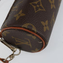 LOUIS VUITTON Monogram Papillon Pouch Pouch LV Auth BA8355-16