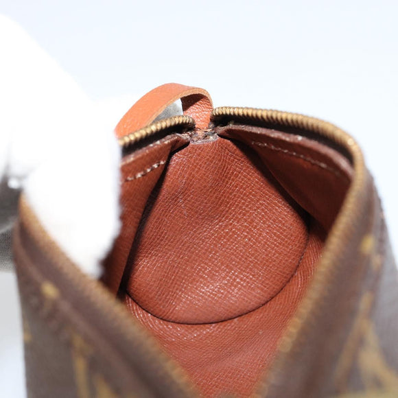 LOUIS VUITTON Monogram Papillon Pouch Pouch LV Auth BA8355