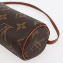 LOUIS VUITTON Monogram Papillon Pouch LV Auth BA8356-16
