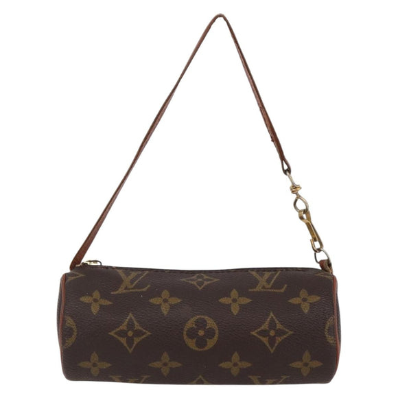 LOUIS VUITTON Monogram Papillon Pouch LV Auth BA8356