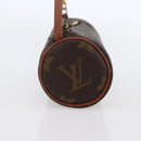 LOUIS VUITTON Monogram Papillon Pouch LV Auth BA8356-3
