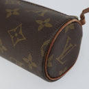 LOUIS VUITTON Monogram Papillon Pouch LV Auth BA8357-15