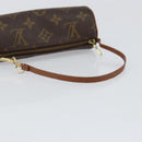 LOUIS VUITTON Monogram Papillon Pouch LV Auth BA8357-7