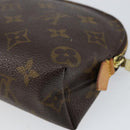 LOUIS VUITTON Monogram Pochette Cosmetic PM Pouch M43998 LV Auth BA8358-15