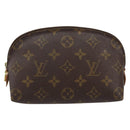 LOUIS VUITTON Monogram Pochette Cosmetic PM Pouch M43998 LV Auth BA8358-13