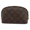 LOUIS VUITTON Monogram Pochette Cosmetic PM Pouch M43998 LV Auth BA8358-2