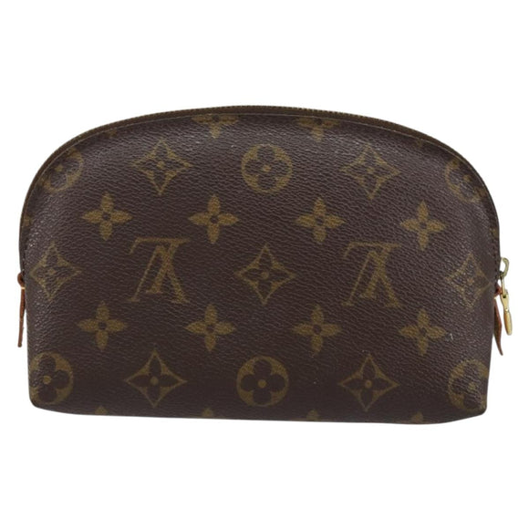 LOUIS VUITTON Monogram Pochette Cosmetic PM Pouch M43998 LV Auth BA8358