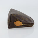 LOUIS VUITTON Monogram Pochette Cosmetic PM Pouch M43998 LV Auth BA8358-3