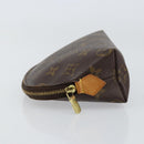 LOUIS VUITTON Monogram Pochette Cosmetic PM Pouch M43998 LV Auth BA8358-4