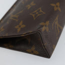 LOUIS VUITTON Monogram Poche Toilette 15 Pouch M47546 LV Auth BA8359-16