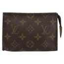 LOUIS VUITTON Monogram Poche Toilette 15 Pouch M47546 LV Auth BA8359-13