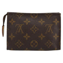 LOUIS VUITTON Monogram Poche Toilette 15 Pouch M47546 LV Auth BA8359-2